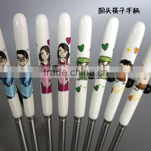 Exquiste Design Ceramic Chopsticks With Family Logo thumbnail-6