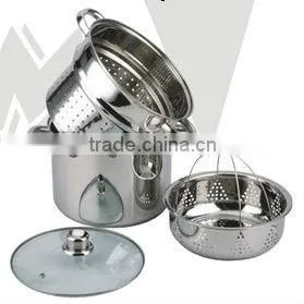 Stainless Steel Steamer + Stock Pot thumbnail-1
