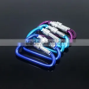 High Quality Hardware Assorted D Ring Aluminum Carabiner Bulk thumbnail-2