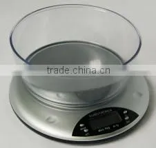 Digital Round Big Bowl Diet Kitchen Scale thumbnail-3