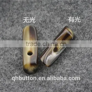 FASHION SPECIAL SHAPE RESIN TOGGLE BUTTON FOR COAT thumbnail-3