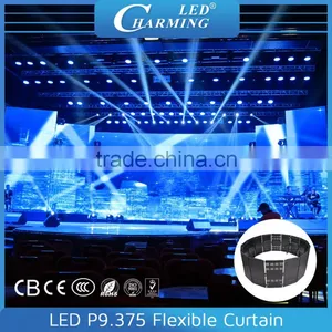 P9 Bendable Wedding LED Curtain Display Backdrop On Hot Sale thumbnail-2