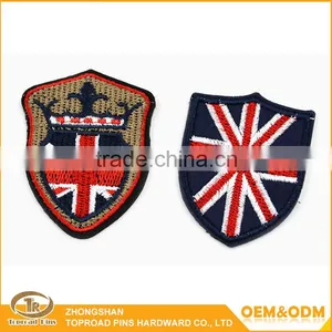 Custom India Embroidery Flag Patch College Embroidered Patches India Embroidery Patch thumbnail-1