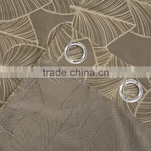 TOP GRADE MODERN PATTERN POLYESTER YARN DYED WINDOW CURTAIN FABRIC thumbnail-1