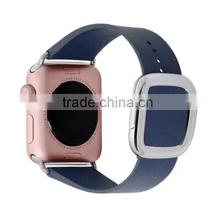 2016 New Hot Smart Watch Replacement Strap Leather Band Modern Buckle Watch Band For Apple Watch thumbnail-1