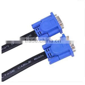 High Quality Vga Cable Flat VGA Cable 3+6 for Computer & Game Console 3m thumbnail-2