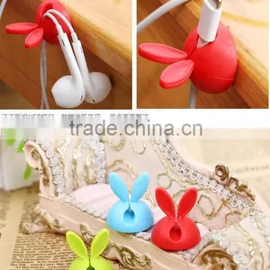 Lovely Silicone Cable Wire Organizer/Bobbin Winder/cable Holder thumbnail-2