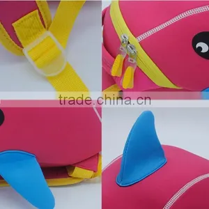 Kids Backpack Bag / Children Waterproof Backpack / Cartoon Bag,Dolphin Shape Backpack thumbnail-4