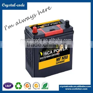 Customized Holographic Vinyl Heat Shrink Battery Label thumbnail-4