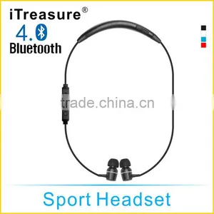 In-Ear Sports Neckband Waterproof Bluetooth Headphone, Sport Stereo Noise-Cancelling Bluetooth Earbud thumbnail-3