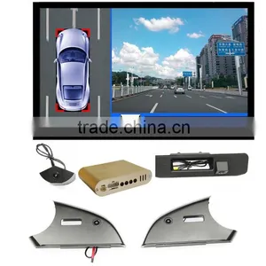 360 Degree Car Camera System With Seamless Surround View Packing Assistant thumbnail-2
