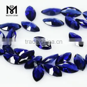 Wuzhou Direct Sale Faceted Loose Stones Marquise 3 x 6 mm 34# Corundum Gemstone thumbnail-2