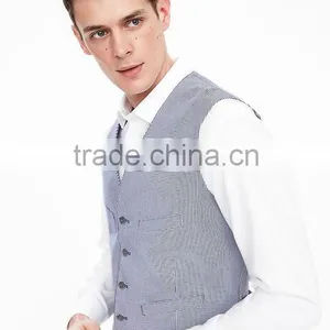 Bospoke Slim Fit Light Grey Latest Design Coat Pant Men Suit thumbnail-4