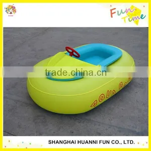 2015 Newly Design Motorized Kids Electric Bumper Boat With PVC Inflatable Tube Factory thumbnail-5