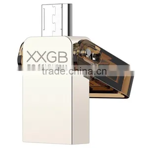 2 in 1 Micro Otg Usb Flash Drive For Smartphone,Customized USB OTG Pendrive thumbnail-5