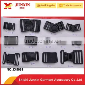 Wholesale Cheap Plastic Quick Release Buckle Both Sides Contoured Buckle thumbnail-1
