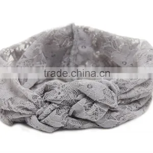 New Design Lace Braid Women's Graphic Braided Headband, Band Embroidery Lace Trim Hat Cap thumbnail-2