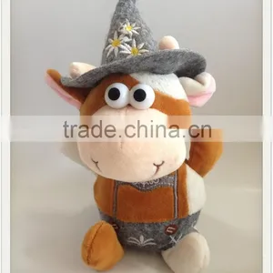 Wholesale Animated Plush Cow Voice Recording Toys thumbnail-1