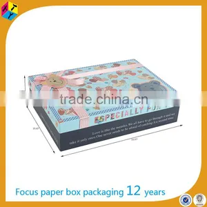 Clear Window Gift Box Cardboard Paper Custom Toy Packaging thumbnail-2