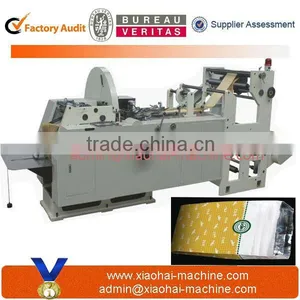 High Speed Fully Automatic Sharp Bottom Food Kraft Paper Bag Making Machine thumbnail-1