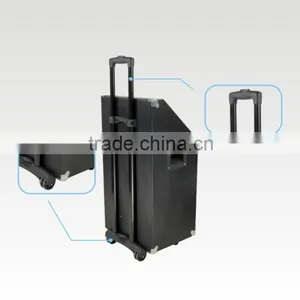 Hoxen Patent Solar Energy Trolley Speaker With Bluetooth ,wireless MIC, USB,SD,FM Radio,L-72 thumbnail-4