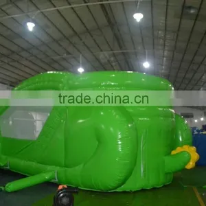 Selling Cutely Giant Dinosaur Castle Combo Inflatable Combo Bouncer for Children thumbnail-6