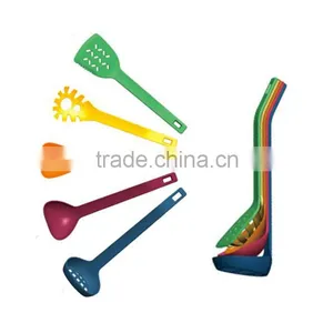 New 5 Piece Nylon Kitchen Utensil Sets Nylon Cooking Utensils Sets thumbnail-1