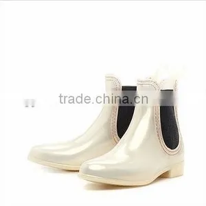 Women Fashion Ankle Rain Boots thumbnail-1