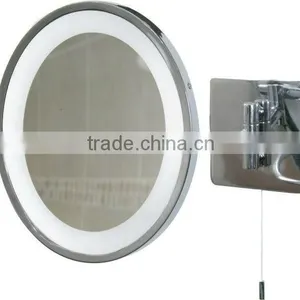 Round Unique Bathroom Mirrors With LED Light thumbnail-1