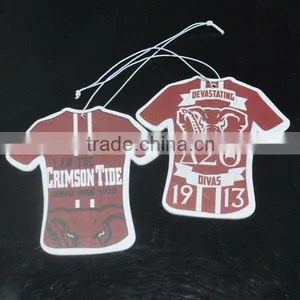 Wholesale Unique T-shirt Design Hanging Paper Car Air Freshener, Car Fresheners thumbnail-1