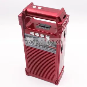 Factory Sale Mini Portable fm Radio With Flashlight thumbnail-5