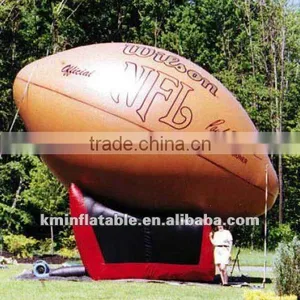 Giant Inflatable Football on Tee thumbnail-1