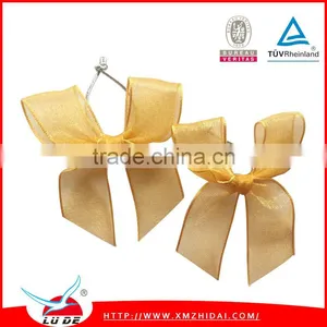 New Design Bottle Neck Bow/wine Bottle Bow Tie/decoration Ribbon Bow thumbnail-1
