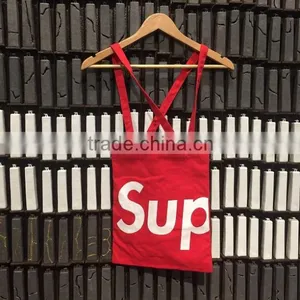 Red Super Canvas Bag, High Quality Canvas Bag thumbnail-1
