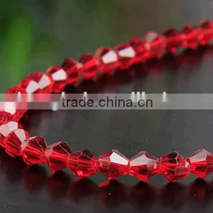 2016 Fashion Beading Clear Crystal Top Quality Bicone Crystal Beads thumbnail-6