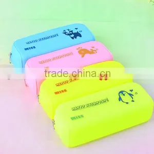 Customize Silicone Pencil Bag ,wholesale Pencil Box,high Capacity Pencil Case thumbnail-1