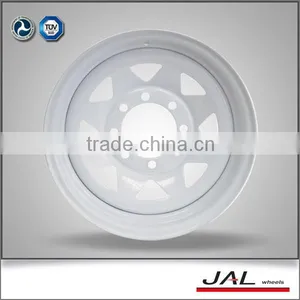 2016 Hot Selling 8 Spokes Steel Trailer Rim thumbnail-6
