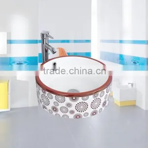 Made in China Coloured White Wash Basins Sizes thumbnail-6