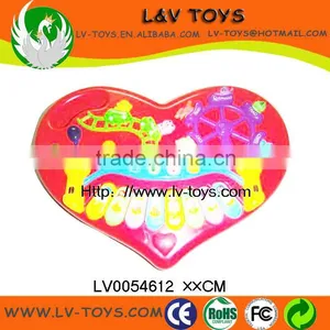 LV0054608 English & Spanish Musical Instrument Plastic Toy Electronic Cartoon Organ thumbnail-2