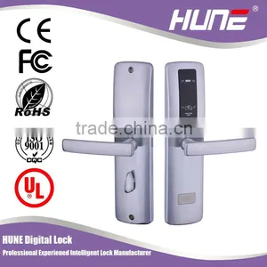 Rfid Access Control Intelligent Hotel Door Handle Lock thumbnail-1