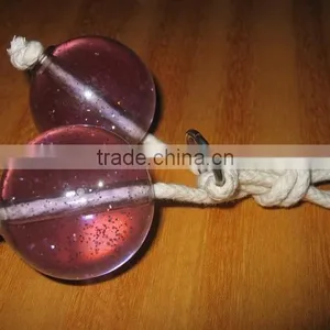 Wholesale Novelty Gift Toy Light Clacker Ball With Handle thumbnail-3