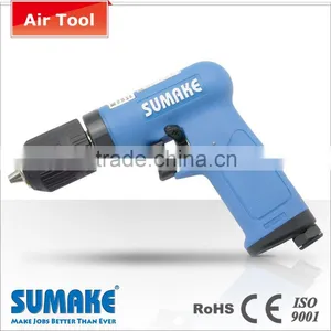 3/8" Light Weight Long Life Motor Mini Air Reversible Drill thumbnail-2