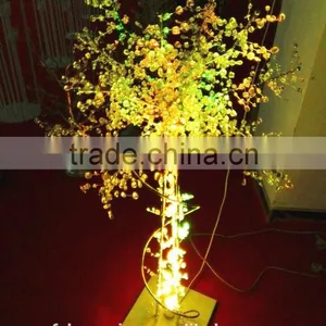2015 New Fashion Wholesale Crystal Tree Centerpieces With LED Light for Wedding and Party Decoration thumbnail-4