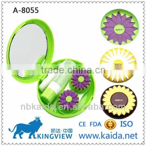 Korean Cheap Color Contact Lens Case thumbnail-1