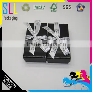 High Quality Unique Black Manufacture Custom Paper Gift Box thumbnail-2