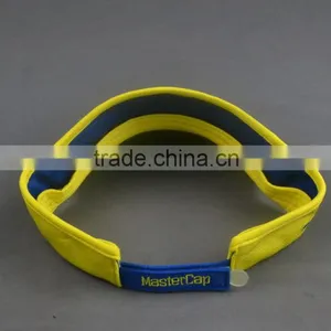 China Supplier Custom 100% Polyster Sun Visor Cap With 3D Embroidery thumbnail-4