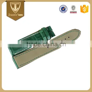 Mens 18mm Width Crocodile Leather Watch Band thumbnail-1
