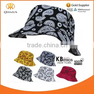 Bucket Hat Paisley Hunting Fishing Outdoor Cap Unisex 100% Cotton Bucket Hat thumbnail-1