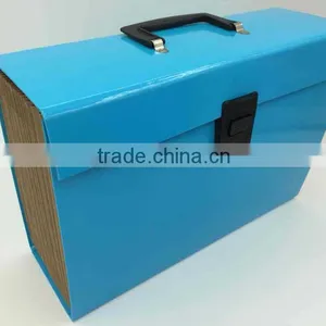 Functional Accordion Paper File Pocket Box With Divider thumbnail-4