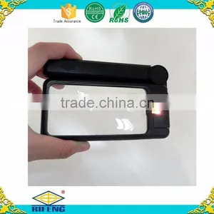 Manufacturer Direct Sale Promotion Price Handheld Magnifier With Led Magnifier Glass Light thumbnail-3